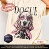 Comfort Colors Dog Mom Shirt, Vogue Dalmatian Graphic Tee, Pink Scarf Dog Lover Shirt, Funny Fashion Puppy Tee, Gift for Dog Mom