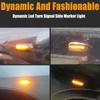2PCS Dynamic Turn Signal Light For Opel Zafira A 1999-2005 Astra G 1998-2009 Car LED Blinker Side Marker Lamp