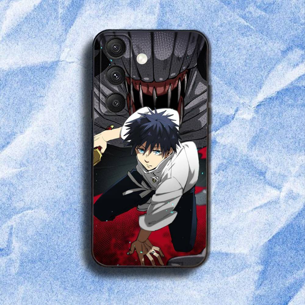 O-Okkotsu YutaS Phone Case For Samsung S 25,24,23,22,30,21,10,9,Ultra,Plus,Lite,FE,4,5G Black Soft Case