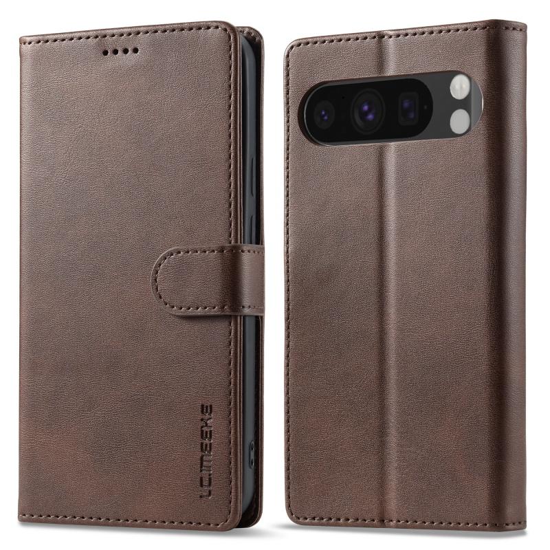 EUCAGR Luxury Magnet Flip Wallet Phone Case For Google Pixel 10 10 Pro XL 9A 9 Pro 8A 8Pro 7A 7Pro 6A 6 Pro Card Holder Cover
