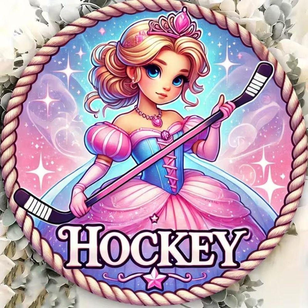 Metal Poster Wall Art Retro Hockey Sign Home Garage Decor