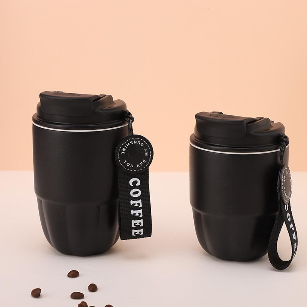 Small Capacity Stainless Steel Coffee Mug Mini Pumpkin Water Cup Thermo Bottle Dual Drink Cup  Home