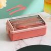 Leakproof Design Portable Lunch Box Single/Double Layer Food Lunchbox  Student Use