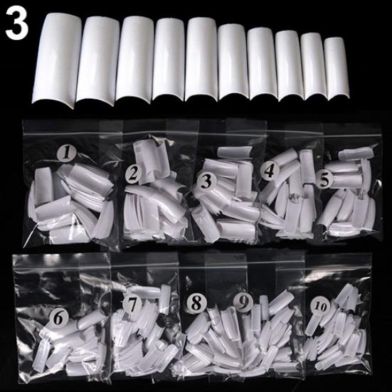 Versatile False Nails Reusable Mini Seamless