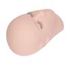 Eyelash Mannequin Head 3 Layers High Density Lash Extension Makeup Practice Head Embedded Layered Silicone Doll Head