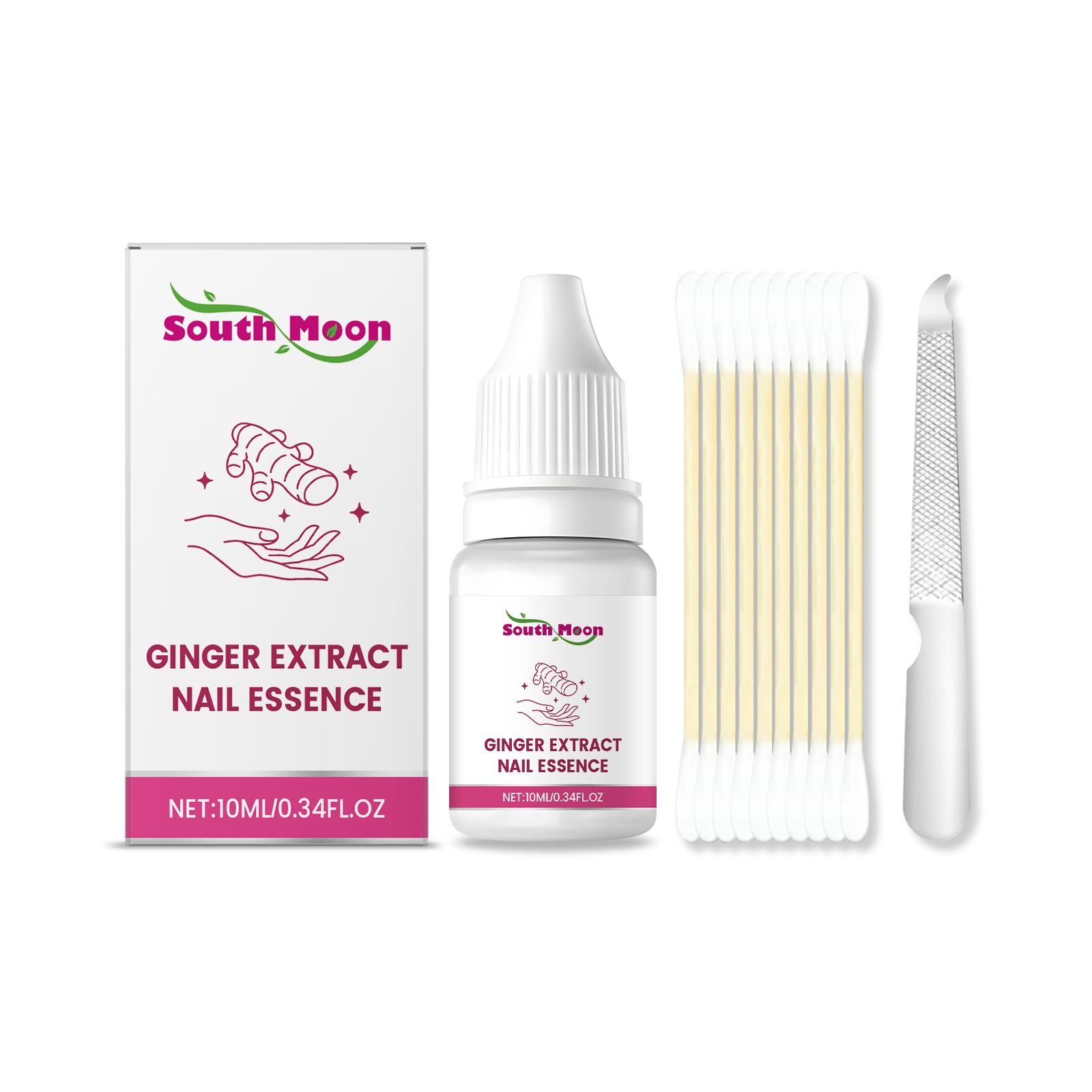 South Moon Ginger Nail Care Set Gentle Nourishing Care for Hands and Feet Nail Care Solution