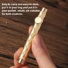 Artist Writing Metal Fountain Pen Scalable Mini Pocket Pen Student Vintage Brass Pens  Stationery