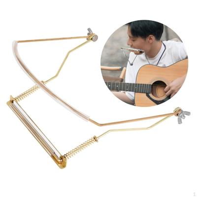 Držák na krk pro harmoniku s 24 otvory, Podpěra pro harmoniku, Stojan na příslušenství pro harmoniku, Ústní harmonika