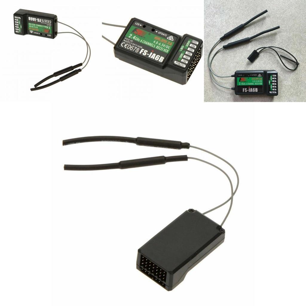 Flyskyt6 I6 2.4g Fs-ia6b6 Receiver For Rc Model Plastic Material 6 Channel Controller