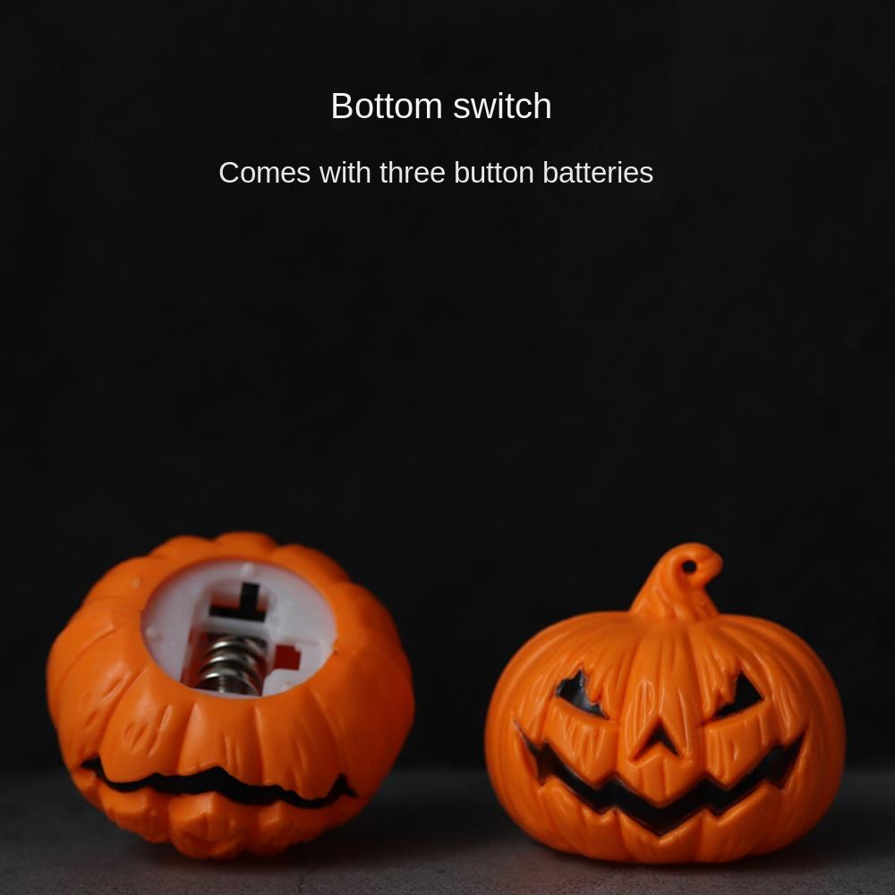 Horror Props Pumpkin Lamp LED Candle Lamp High Quality Ghost Festival Decoration  Photography Props