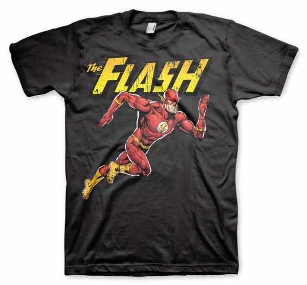 Officially Licensed The Flash Running Men S T-Shirt S-XXL Sizes 2XL