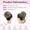 Hair Bun Hair Piece Classic Elastic Scrunchies Fake Hair Bun Ponytail Extensions Messy Hair Bun Accessories for Women