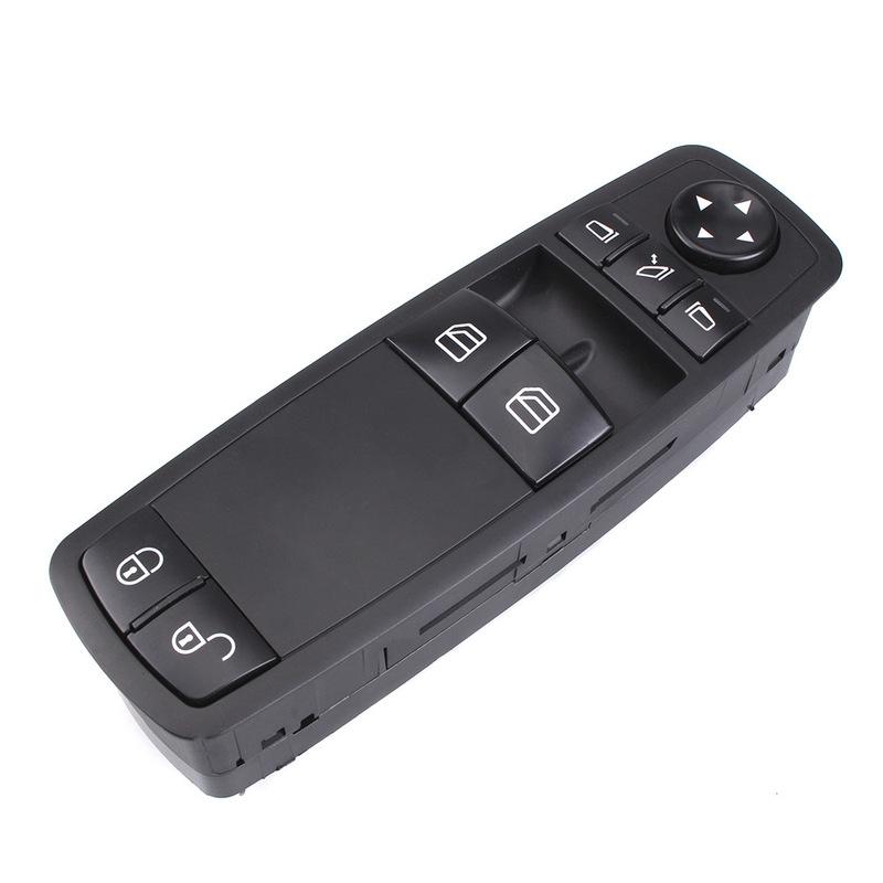 Master Power Window Lifter Control Switch OE# A1698206510 For Mercedes‑Benz A‑Class W169 B‑Class W245 A160 A180 B200 2004‑2012