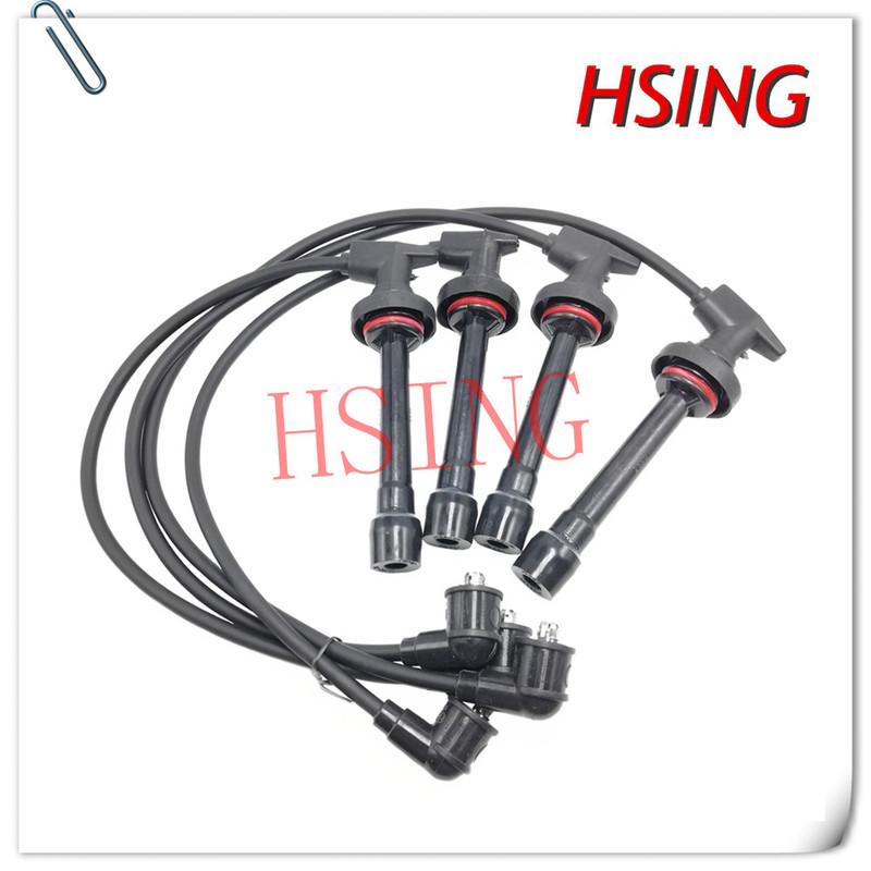 Ignition Cable Spark Plug Wire Set Fits For Nissan Avenir Sentra 200SX Sunny SR18 SR20 ***Part No# 22440-0M802 22400-0M811