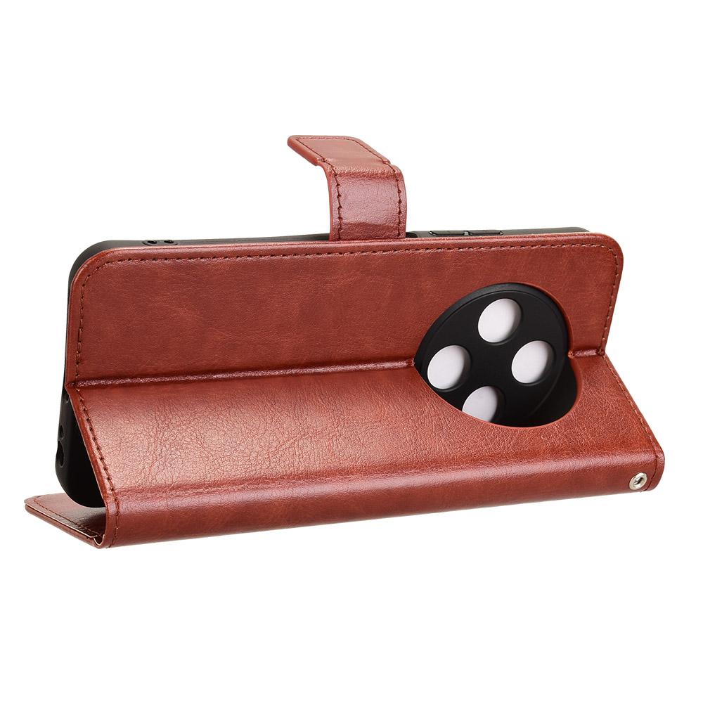 For TECNO Spark 30C 4G kL5n Case Crazy Horse Texture PU Leather Phone Wallet Cover