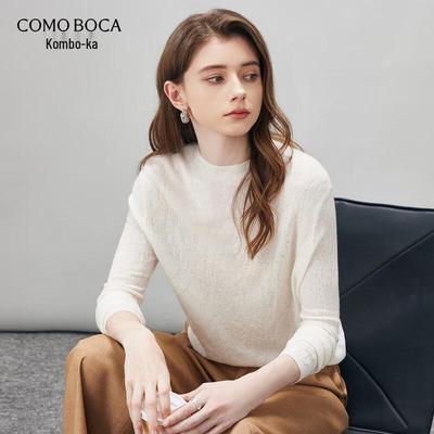 Komon Boca Women's Fine Merino Wool Knit Sweater