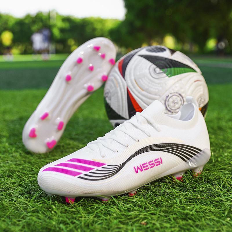 

Football Putian Flying Weaving Football Boots Men S Low-Top Spikes And Nails Student Youth Competition Sneakers 35