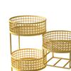 Countertop Fruit Basket 4 Tier Space Saving Container Large Capacity Serving Tray Vegetables Storage