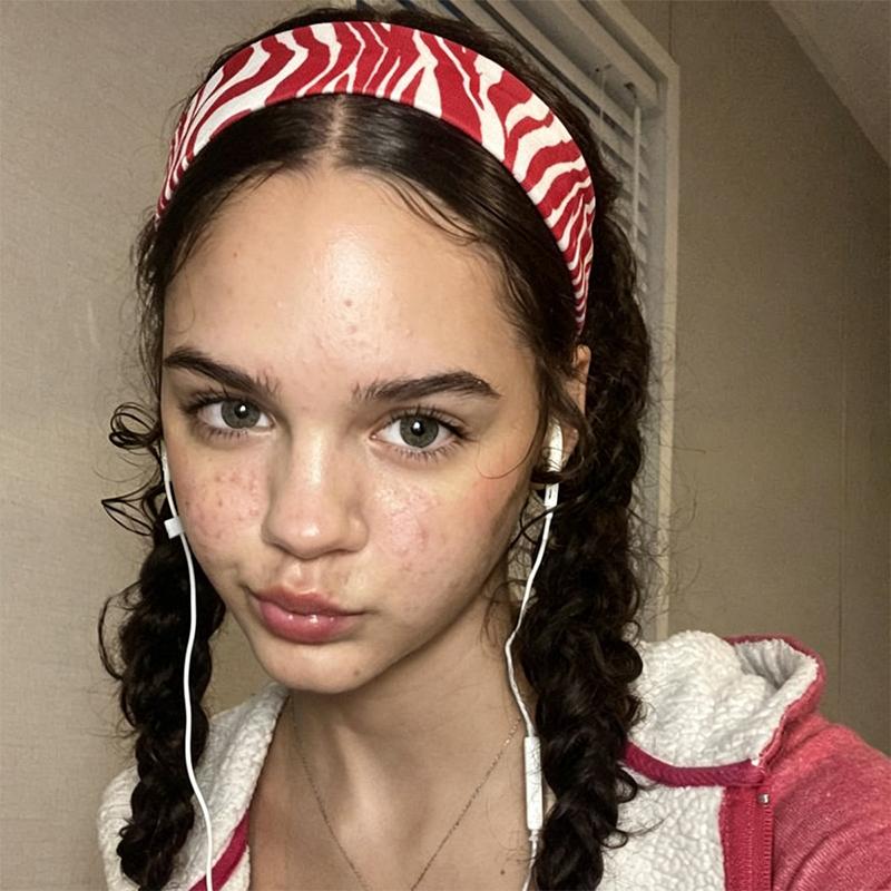 1 ks Módní dámské sportovní čelenky do vlasů Retro styl Zvířecí zebra potisk Čelenka pro každodenní život Street Dance & Výlety