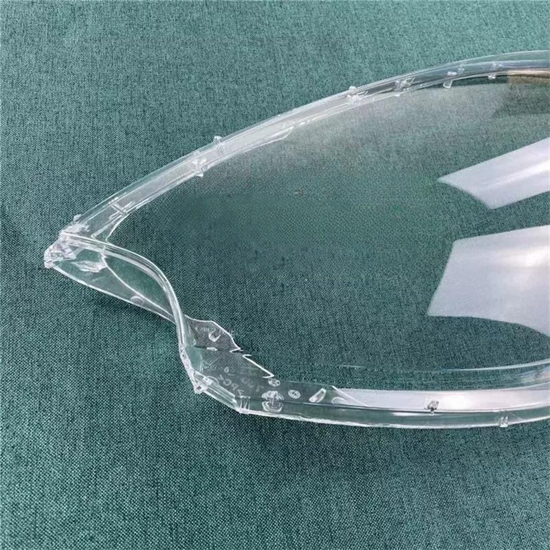 For Porsche Macan 2014 2015 2016 2017 Transparent Cover Lamp Shade Headlight Shell Lens Replace Original Lampshade Plexiglass