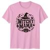 Witchy Mama Halloween Holidays Unisexs TShirt Unisexs Graphic Tee