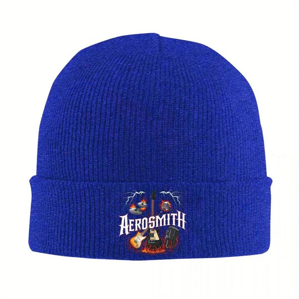 Neue schwere Punk Rock Musik Hüte Herbst Winter Mütze Mode Kappen Unisex Damen Acryl Strickmützen