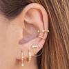 1PC Titanium Stainless Steel Earrings Tiny Butterfly Leaf Flat Rook Lobe Cartilage Snug Helix Couch Tragus Labre Piercing 16G