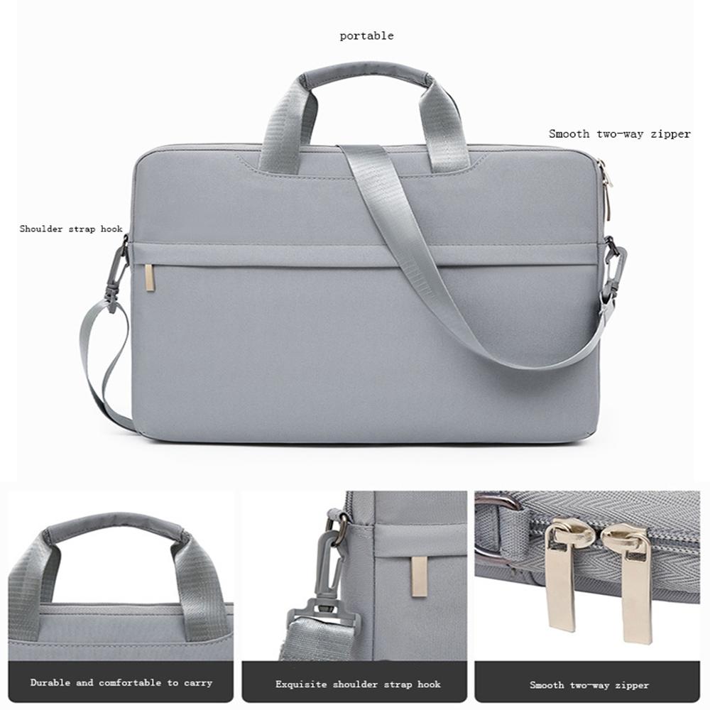 Laptoptasche Schulter für MacBook Air Pro 16 Hülle für Xiaomi Dell HP 11 13 14 15 15,6 Zoll Business-Aktentasche Laptop-Abdeckung