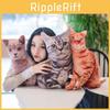 3d Simulation Cat Plush Stuffed Toy Animal Doll Room Decoration Birthday Gift