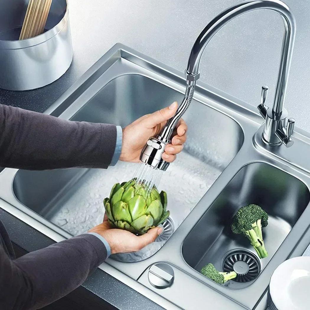 

1 шт. Головка кухонного крана Водосберегающий удлинитель крана Распылитель Спрей для раковины Вращающийся аэратор для крана Аксессуары для смесителей для раковины в ванной CHINA