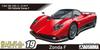 Aoshima Bunka Kyozai (AOSHIMA) 1/24 The Supercar Series No. 19 '05 Pagani Zonda F Plastic Model Kit (Molded Color)
