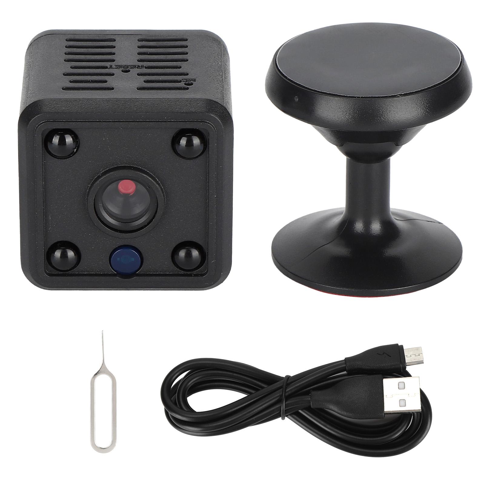 

Mini Camera Rechargeable Wireless Wide Angle Camera for Home Security Indoor Outdoor