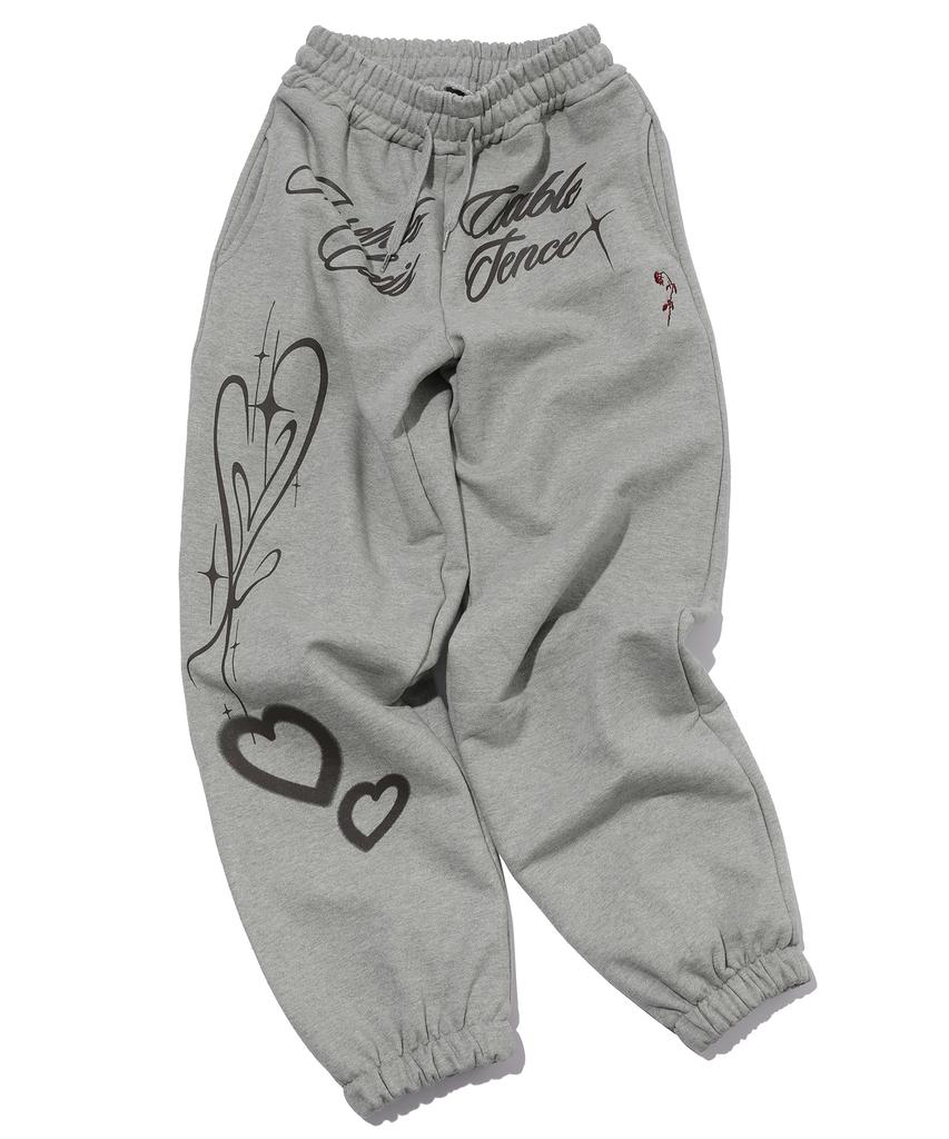 IFYOUWANT Only You Balloon Sweatpants Gray