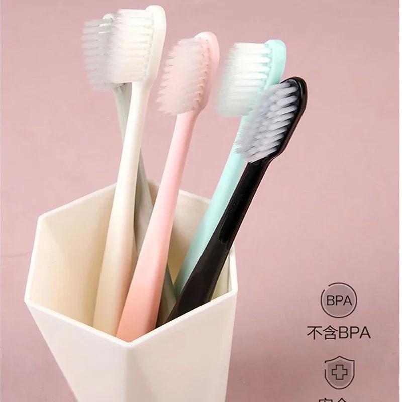 10pcs set Kids Adults Soft bristle Toothbrush Cute Design Training Toothbrush for Dental Care