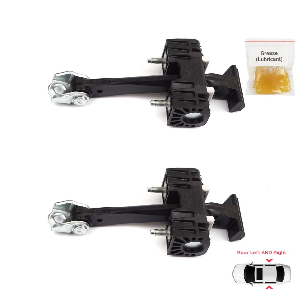 BDP1239-1 2 Pieces Rear Left AND Right Door Catch Hinge Brake Stop Check Strap Limiter for Chevrolet Vauxhall Opel Zafira B 2005-2014 13214193