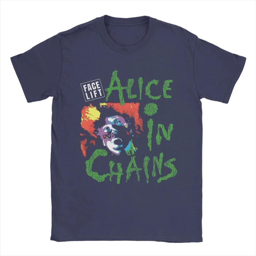 2026 New Hot Selling Alice in Chains Rock Band 1991 Tour TShirt Unisex Cotton Printed Top Loose Neutral Tshirts