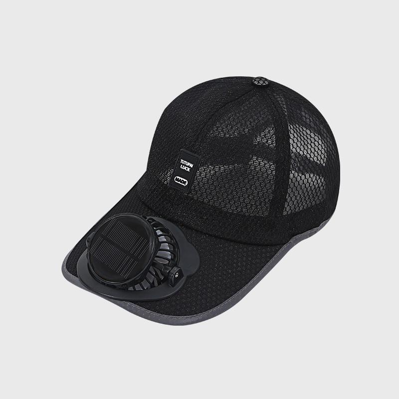 Solar Fan Hat For Men Women Uv Protection Sun Hat With Fan Usb Cooled Outdoor Cap Adjustable Double Face Shield Summer Space Hat