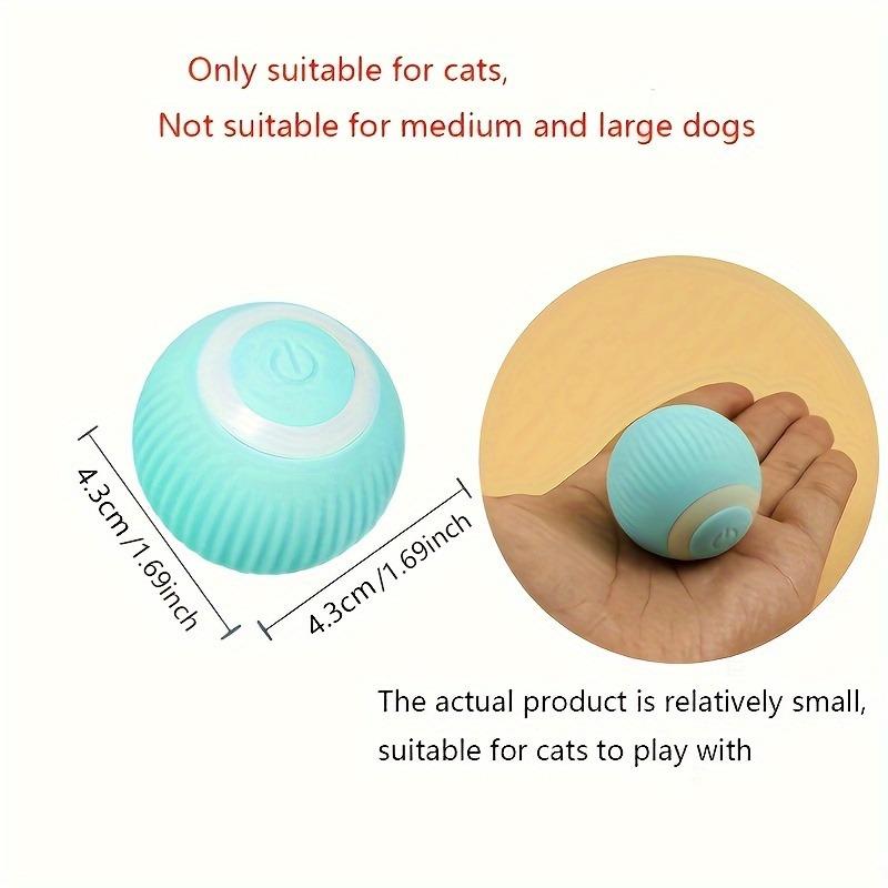 Cat Toy Self-Entertainment Boredom Relief Teaser Stick Smart Rolling Ball Automatic Cat Ball Cat Toy Electric Cat Supplies
