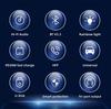 Bluetooth 5.3 Car FM Transmitter PD 30W Dual USB 4.2A Fast Charger Ambient Light Handsfree Radio Modulator MP3 Player Support TF U Disk
