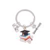 2026 Graduation Gown Cap KeyChain Ring Student Women Jewelry Personalized Accessories Fashion Pendant Gifts Forever