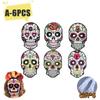Festival Mexican Skull Mask Lightweight and Durable Full Face Mask for Halloween Day of the Dead Cultural Celebrations