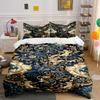 Luxury Baroque Floral Bedding Set Bedding Set (1 Duvet Cover, 2 Pillowcases, Duvet Not Included)