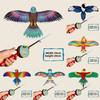 Swallow Plastic Eagle Bird Kite With Movable Wings For Kids Outdoor Fun Toys