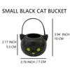 10pc Halloween Candy Bucket Pumpkin Bucket Portable Basket Kids Favor Trick Or Treat Bucket Halloween Party Decoration Supplies