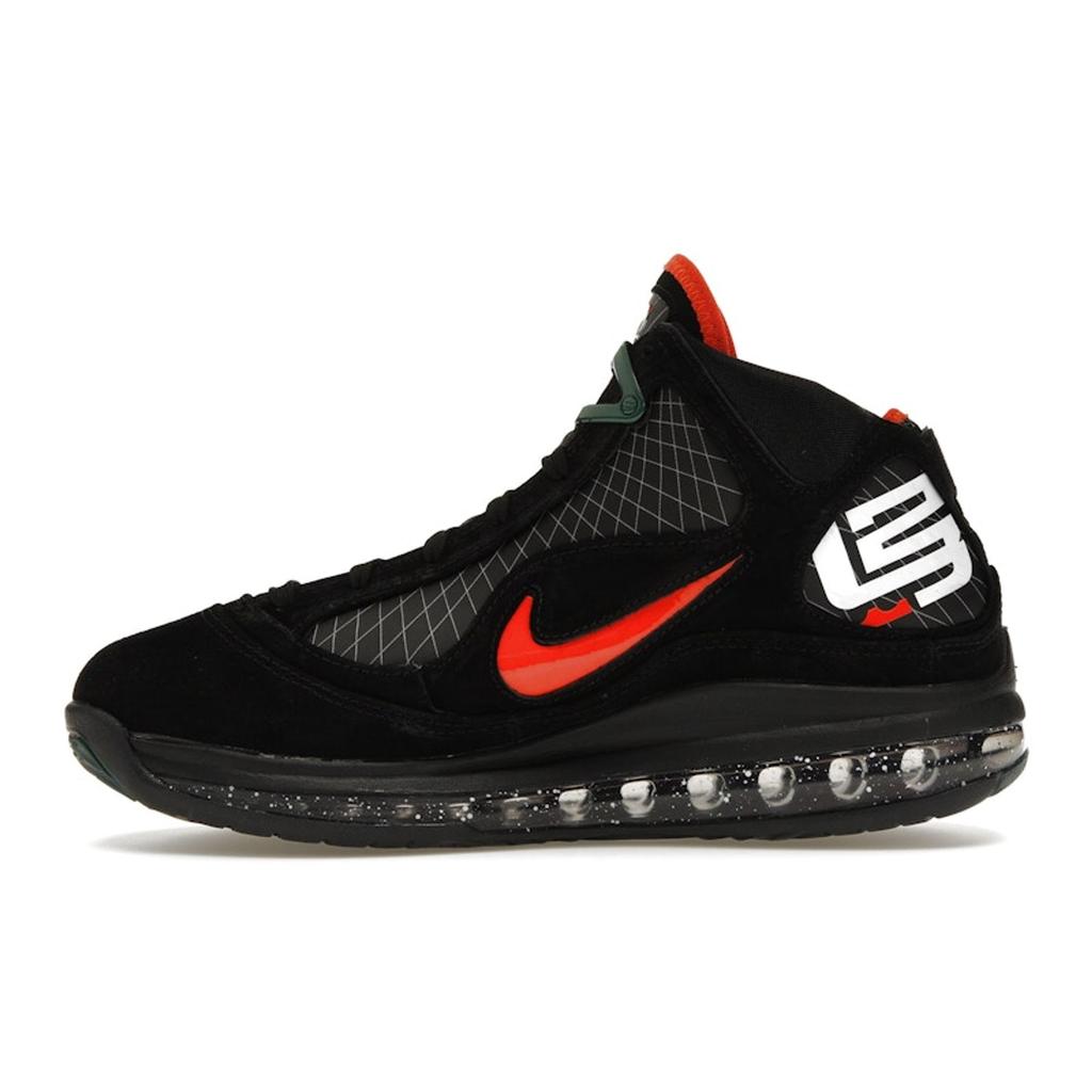 Florida A&M University X Nike LeBron 7 Retro Rattlers Men Sneakers Black Team-Orange Gorge-Green DX8554-001
