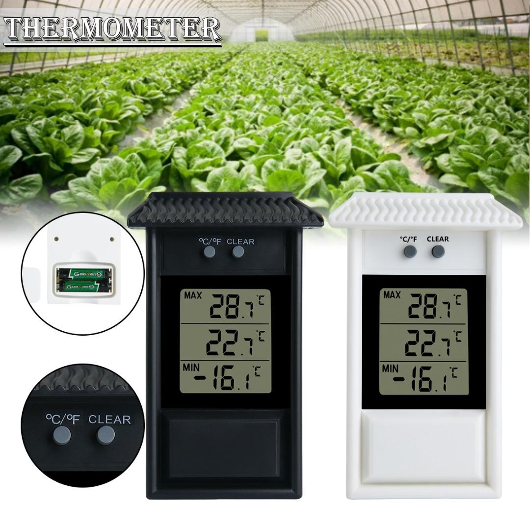 

PDTO Новый 1 шт. бытовой садовый разведение сауна комната теплица посадка термометр