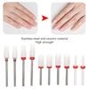 10pcs Ceramic Nail Art Drill Bits Set  Suitable For Professionals & Beginners