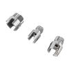3PCS Internal External Threads Pipe Thread Cutter Dual End Die Tube Threader Kit  Water Pipe Repair
