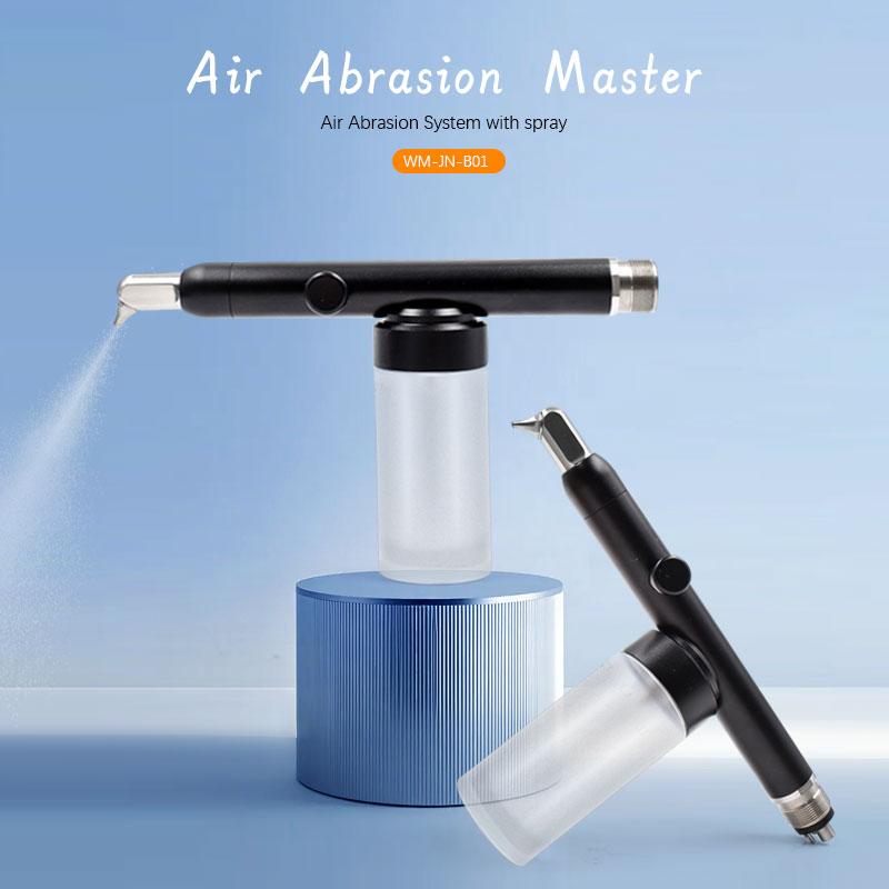 

Стоматологический аппарат для воздушной абразивной полировки с водяным спреем, устройство из оксида алюминия, 2/4 отверстия, пескоструйный аппарат, стоматологические инструменты 2 holes чёрный