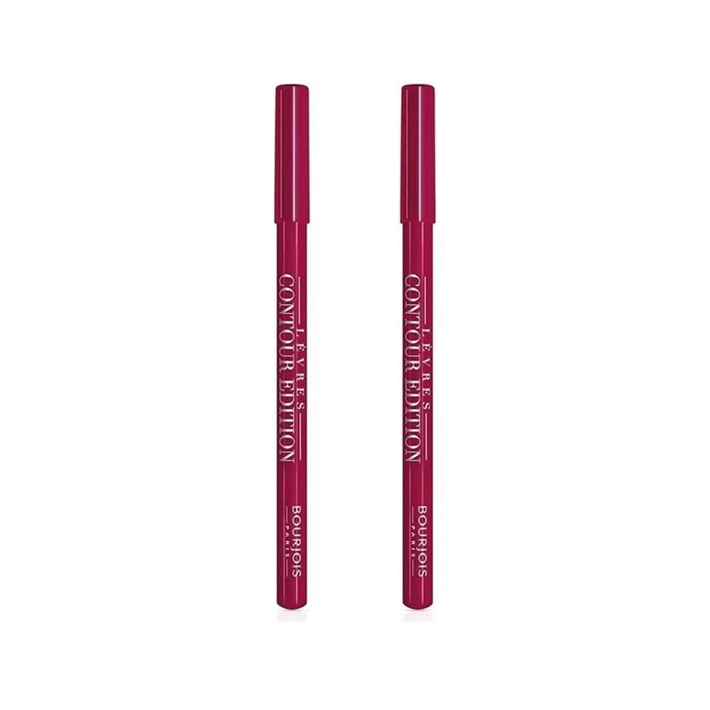 Bourjois 05 Very Much Purple Levres Lip Pencil 2-Pack Bourjois Levres Contour Edition Lip Liner and Pencil